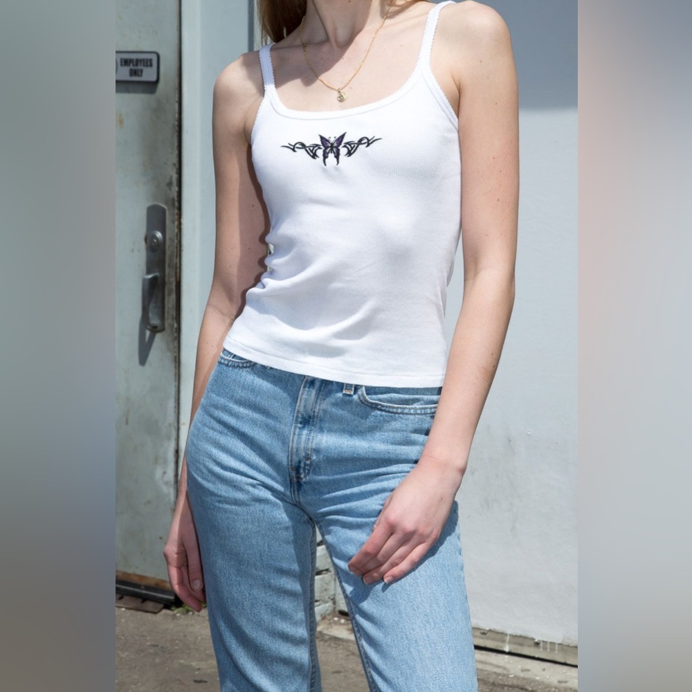 Brandy Melville- Butterfly Tank Top